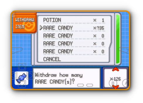 ◓ Cheats do Pokémon FireRed Version